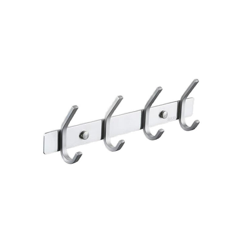 PERCHA METALICA DE PARED CON 4 GANCHOS (M-9)