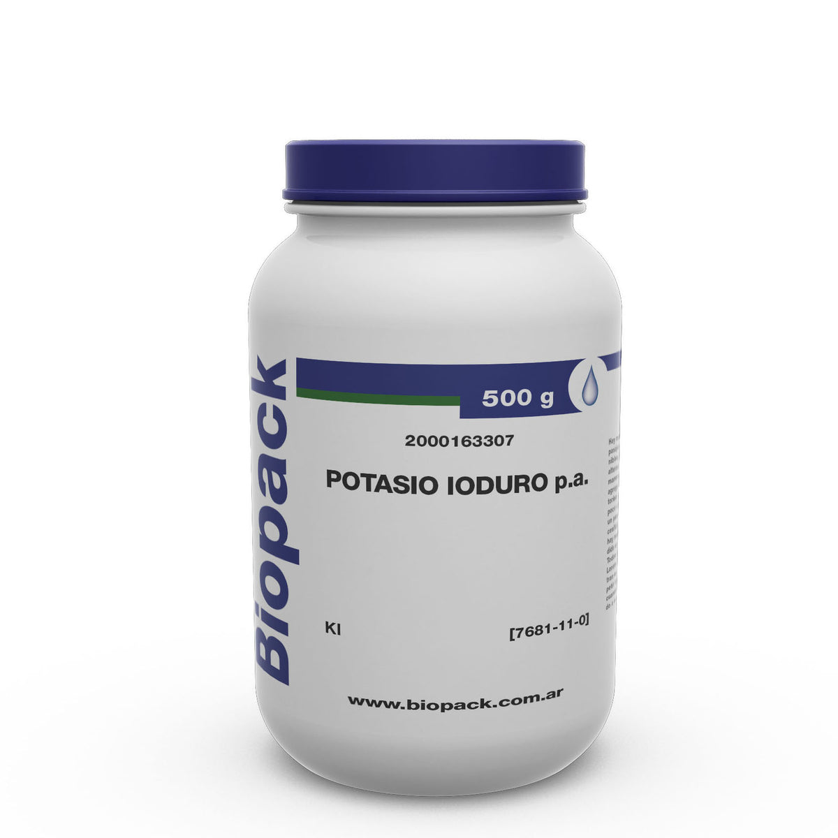 YODURO DE POTASIO P.A X 500 GR -BIOPACK