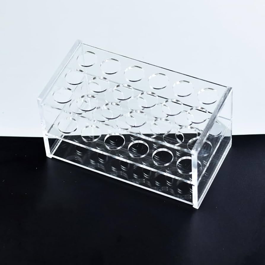 GRADILLA ACRILICA DE 24 TUBOS