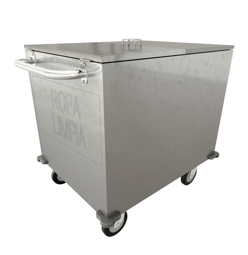 COCHE PARA TRANSPORTE DE ROPA LIMPIA (M-111 )