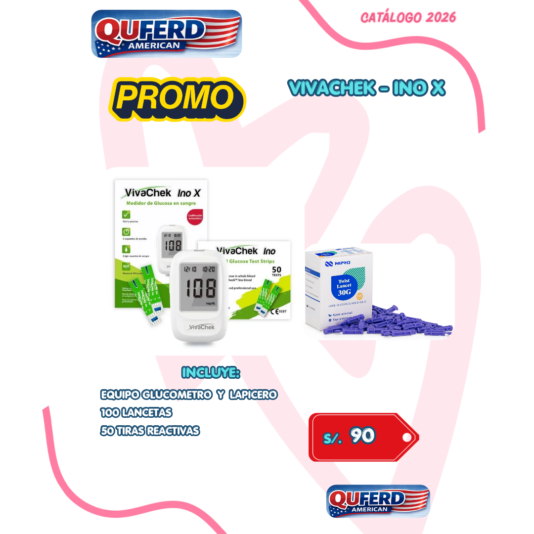 COMBO GLUCOSA VIVA CHECK INO