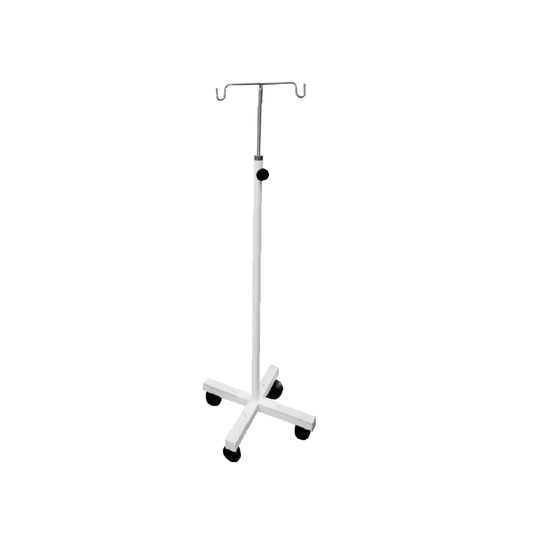 PORTA SUERO METALICO RODABLE