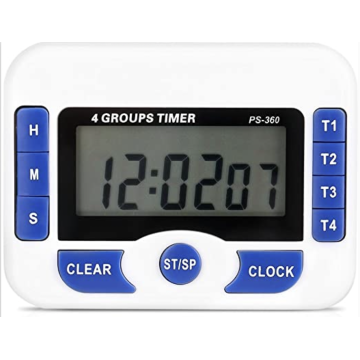 CRONOMETRO : TIMER EN 4 TIEMPOS-BOECO