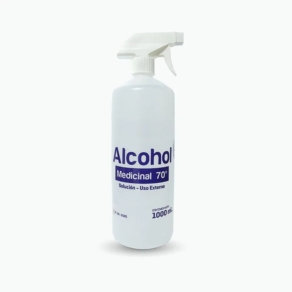 ALCOHOL MEDICINAL 70% Con atomizador
