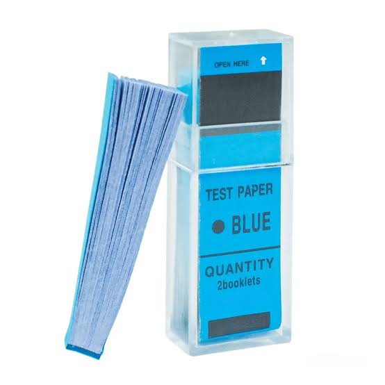 PAPEL TORNASOL AZUL