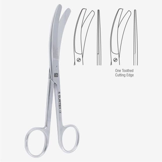 TIJERA BUSCH DE CORDON UMBILICAL 14 CM (ALEMAN)