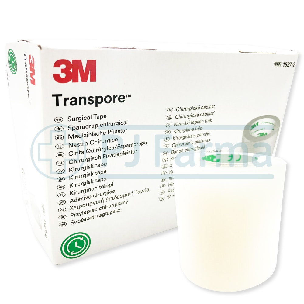 ESPARADRAPO TRANSPORE 2"x 10 YDS 3M - UND