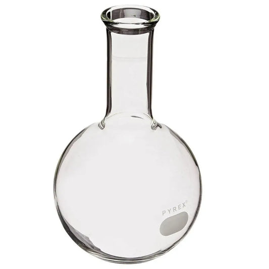 BALON DE FONDO PLANO VIDRIO DE 120 ML - PYREX