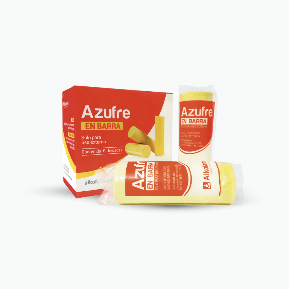 AZUFRE EN BARRA