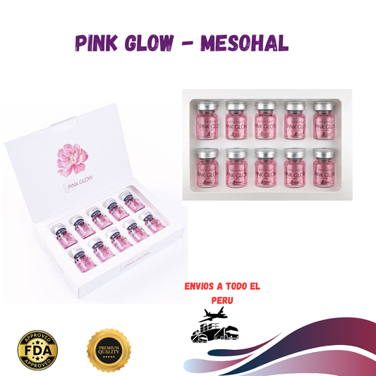 PINK GLOW SKIN CARE (CÓCTEL) 5ML X 10 UND. - MESOHEAL
