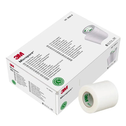 ESPARADRAPO MICROPORE PAPEL POR CAJA Y UNID