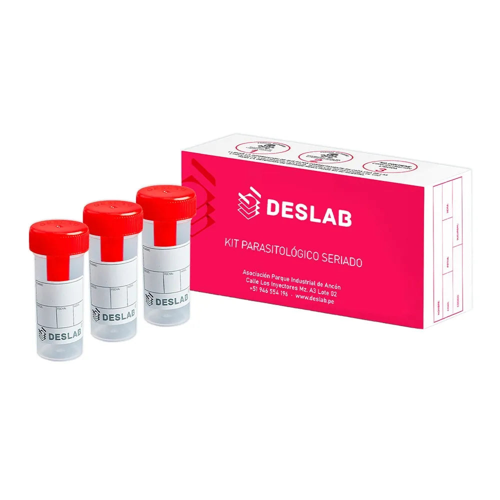 Kit Parasitológico x 03 unidades Deslab