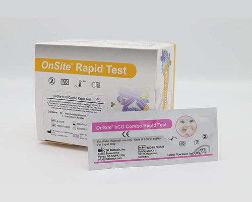 HCG CASSETTES CTK -PRUEBA RAPIDA CAJA X 30 UND