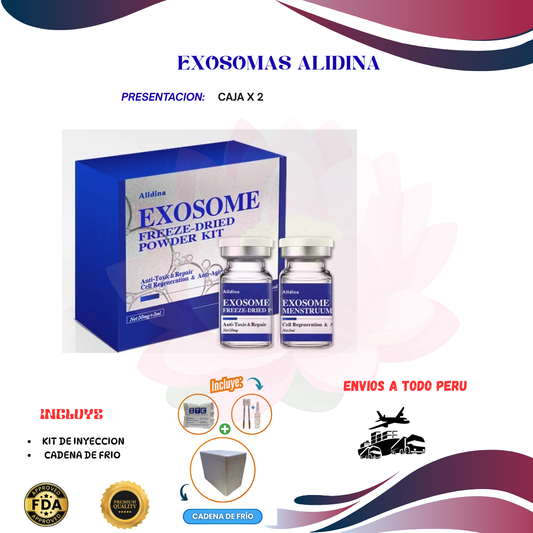 EXOSOMAS DE COLÁGENO 50mg + 3mL - ALIDINA