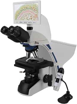 MICROSCOPIO TRINOCULAR DIGITAL CON LCD DE 7"