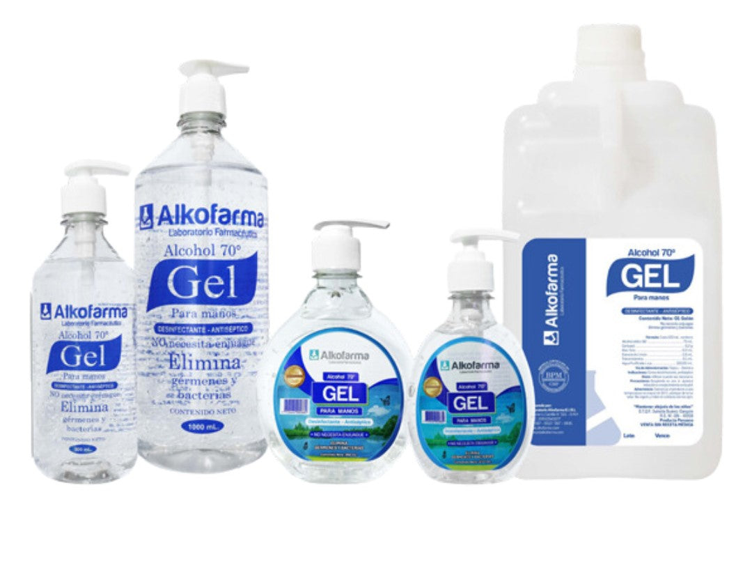 Alcohol 70° Gel alkofarma