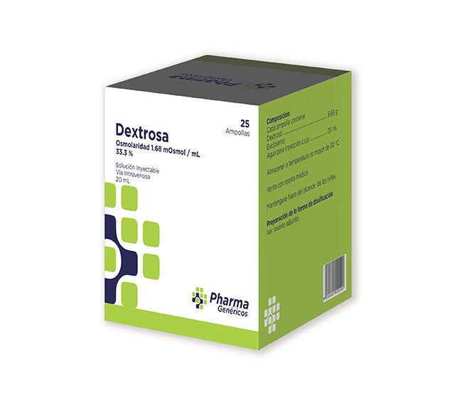 DEXTROSA AL 30 % AMPOLLA