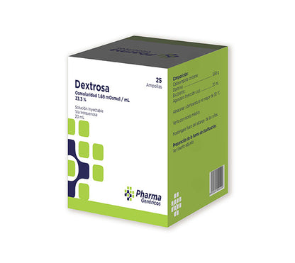 DEXTROSA AL 30 % AMPOLLA