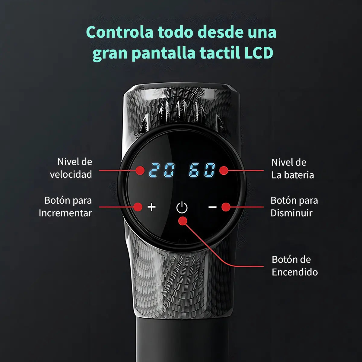 MASAJEADOR FASCIAL GUN PERCUSION