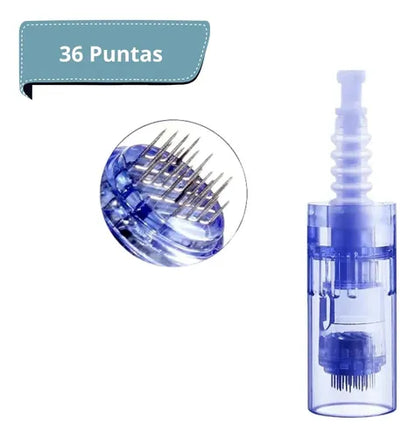 AGUJA DERMAPEN 12 PIN/ 36 PIN/ 42PIN /NANO