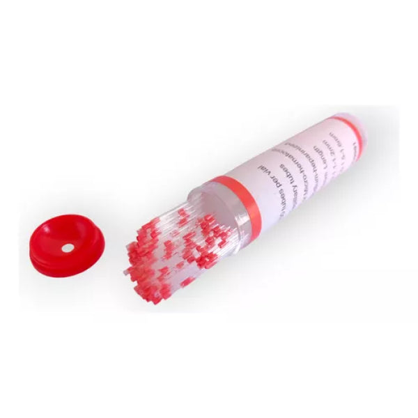 TUBO DE HEPARINA ROJO