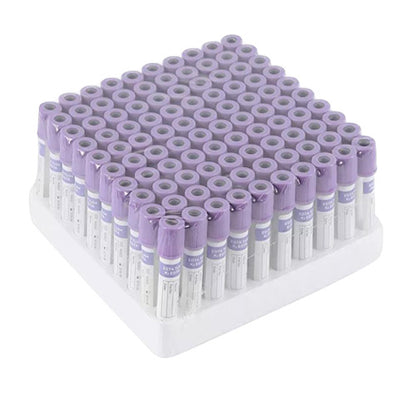 TUBO DE EXTRACCIÓN DE SANGRE CON SISTEMA DE VACÍO VACUTAINER DE 5ML ANTICOAGULANTE