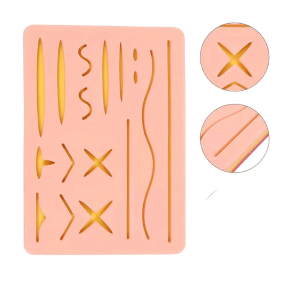 MAQUETA DE SUTURA DE 17 CORTES