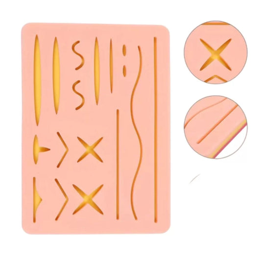 MAQUETA DE SUTURA DE 17 CORTES