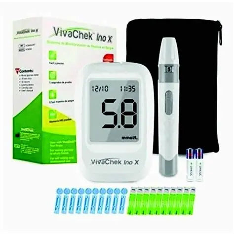 GLUCOMETRO VIVACHEC + 50 TIRAS