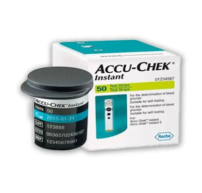TIRAS REACTIVAS ACCUCHEK INSTAN