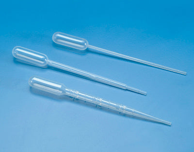 PIPETA PASTEUR ESTERIL DE 3 ML (BOLSA X 200 UND)