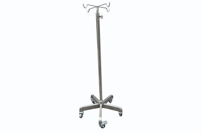 PORTA SUERO METALICO RODABLE (M-105)