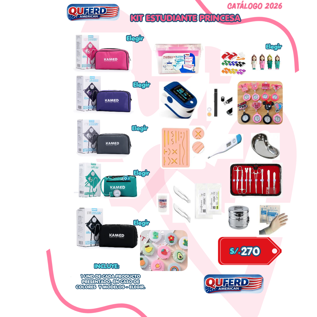 KIT ESTUDIANTE PRINCESA