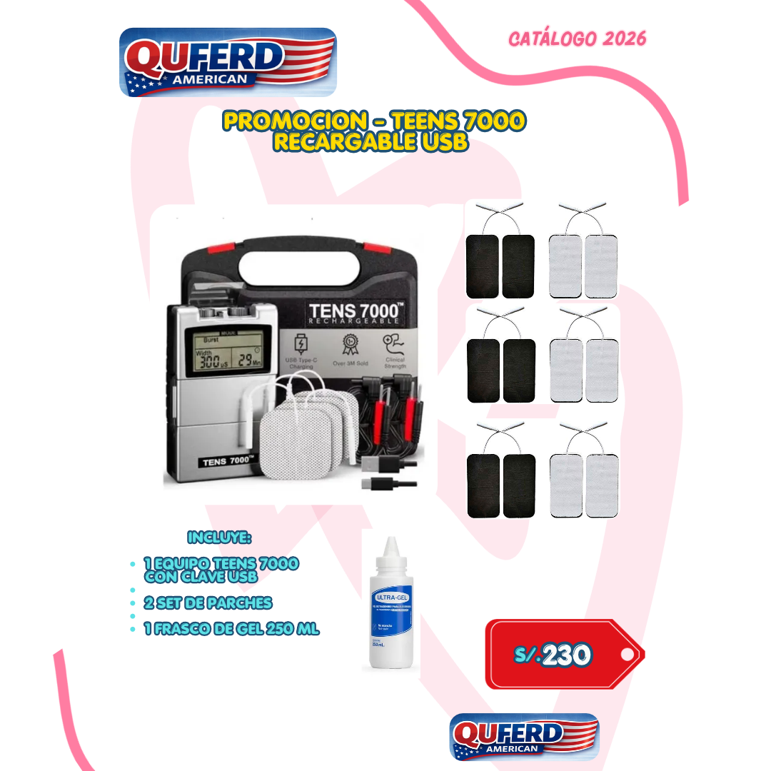 PROMOCION - TEENS 7000 RECARGABLE USB