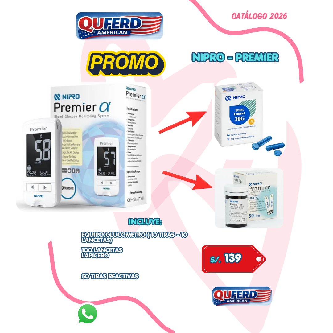 COMBO GLUCOSA NIPRO PREMIER
