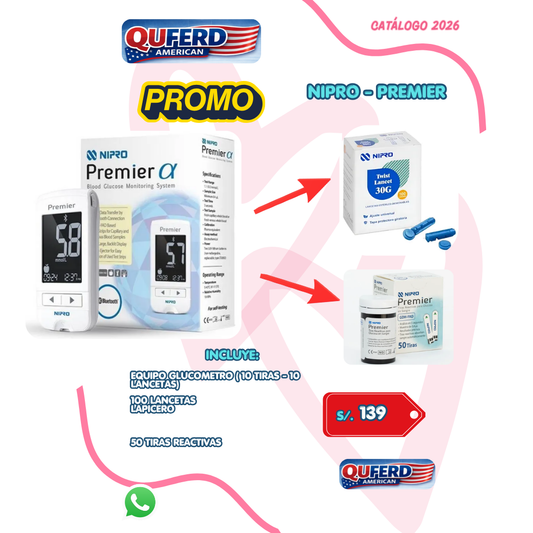 COMBO GLUCOSA NIPRO PREMIER