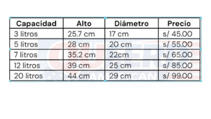 CUBO - TACHO DE ACERO INOXIDABLE BRILLANTE