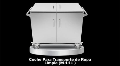 COCHE PARA TRANSPORTE DE ROPA LIMPIA (M-111 )