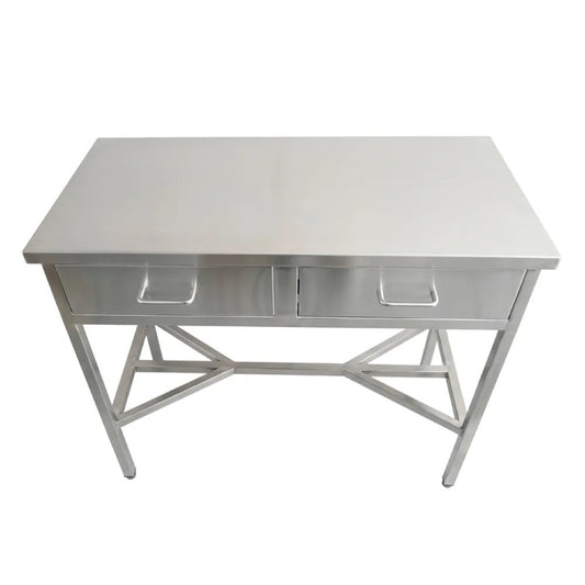 MESA DE USO MÚLTIPLE DE ACERO INOXIDABLE DE 90 X 45 CM (M-159)