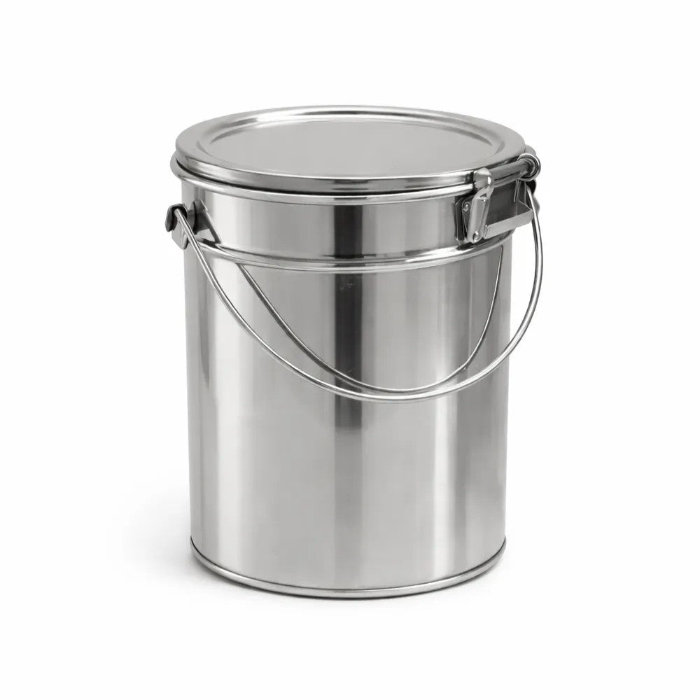 CUBO DE ACERO INOXIDABLE CALIDAD 430 PARA DESPERDICIOS CON TAPA ACCIONADA CON PEDAL