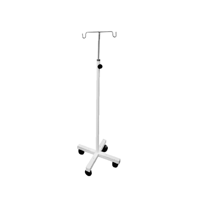 PORTA SUERO METALICO RODABLE