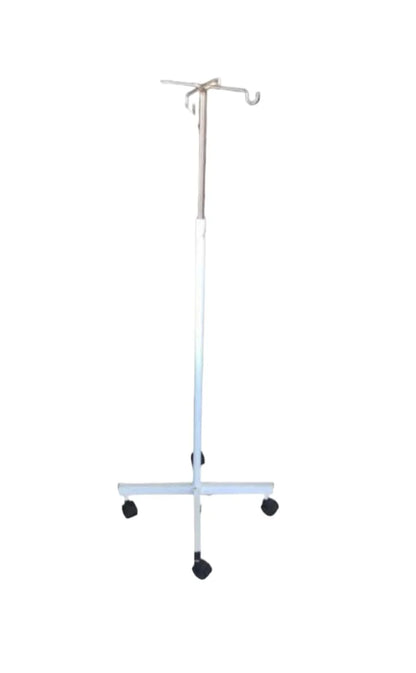 PORTA SUERO METALICO RODABLE