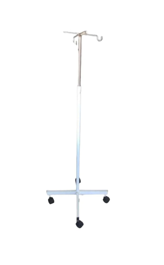 PORTA SUERO METALICO RODABLE