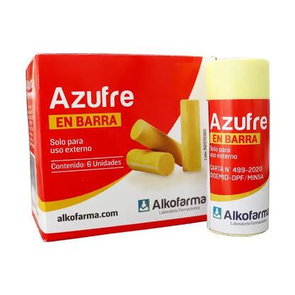 AZUFRE EN BARRA