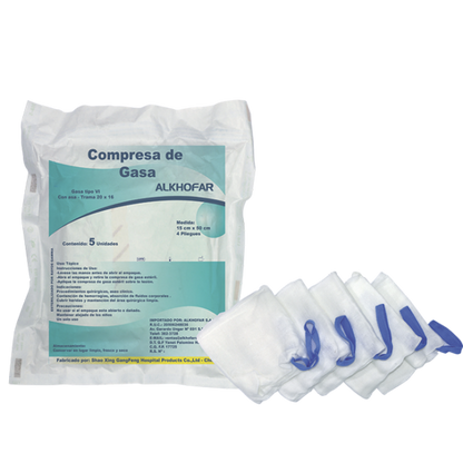 COMPRESA DE GASA