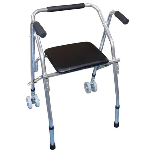 Andador Ortopédico - Asiento Rígido - Plegable - 2 Rueda