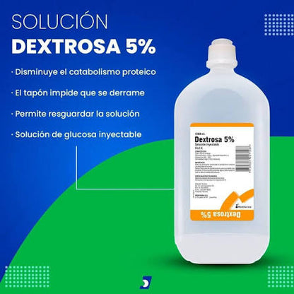 DEXTROSA AL 5% 1000 ML