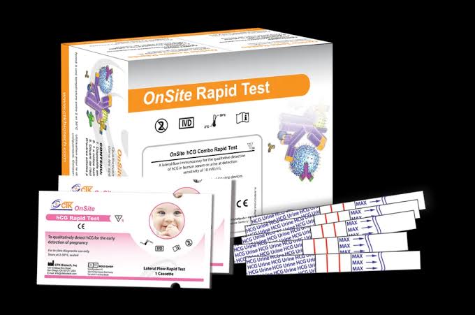 HCG CASSETTES CTK -PRUEBA RAPIDA CAJA X 30 UND