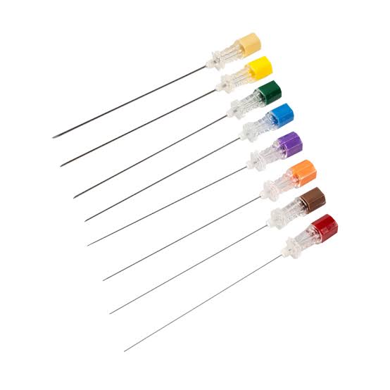AGUJA ESPINAL N° 20G X 3 1/2