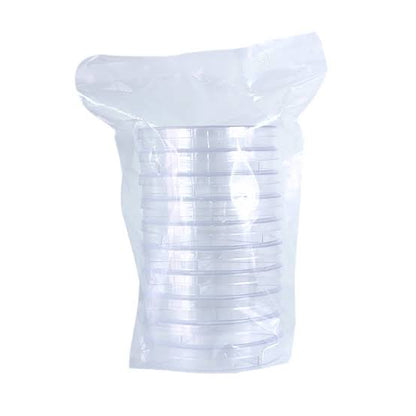 PLACA PETRI DE 90 X 15 MM SIN DIVISION (BOLSA X 10 UND)